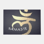 Yoga Studio Welcome Meditation Root Chakra Symbol Fußmatte (Vorderseite)