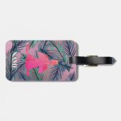 Yoga, Sukhasana Individuelle Name Gepäckmarke Gepäckanhänger (Rückseite horizontal)