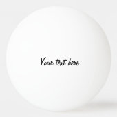 Yoga Sunset Tischtennisball (Rückseite)