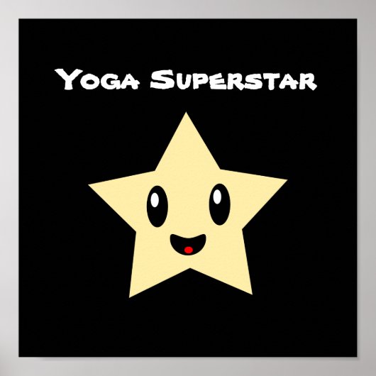 Yoga Superstar Poster (Vorne)