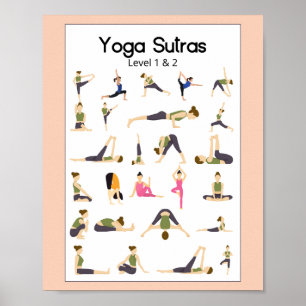 Yoga Sutra Level 1 & 2 Poster