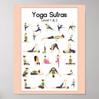Yoga Sutra Level 1 & 2 Poster