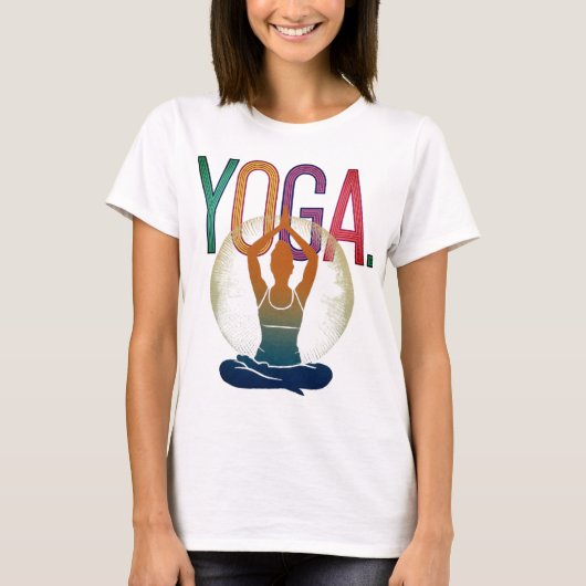 "YOGA." T-Shirt (Vorderseite)