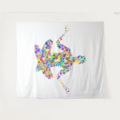 Yoga Tapestry Wandteppich (Vorderseite (Horizontal))