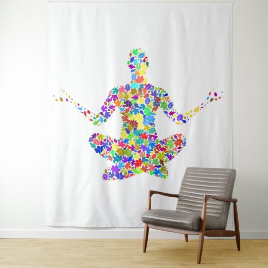 Yoga Tapestry Wandteppich (Beispiel)