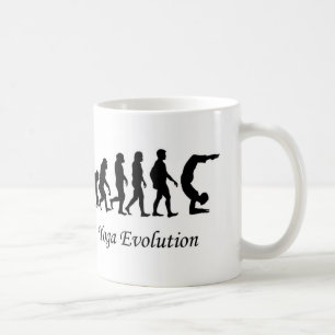 Yoga-Tasse "Yoga-Evolutions" Spaß Kaffeetasse