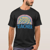 Yoga Teacher – Vintage Sunset T-Shirt (Vorderseite)