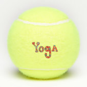 Yoga Tennisbälle (Rückseite)