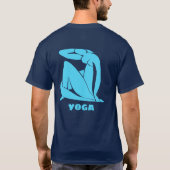 Yoga, Text bearbeiten, personalisieren T-Shirt (Rückseite)