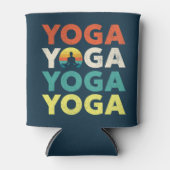 Yoga-Textentwurf Dosenkühler (Vorderseite)