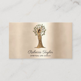 Yoga Therapy Psychology Life Coach Tree of Life B Visitenkarte