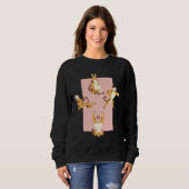 Yoga Tiger Sweatshirt (Vorne ganz)
