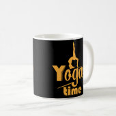 Yoga Time Kaffeetasse (VorderseiteRechts)