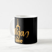 Yoga Time Kaffeetasse (Vorderseite Links)