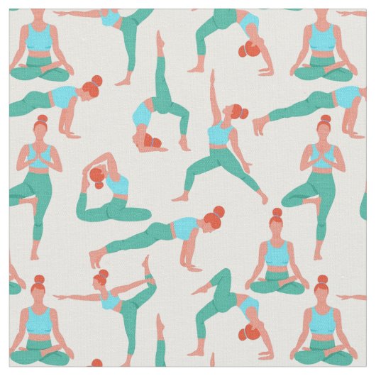 Yoga Time Stoff (Nahaufnahme)