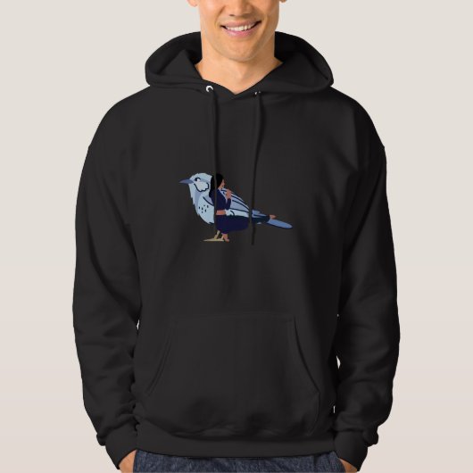 Yoga Toe Stand Hoodie (Vorderseite)