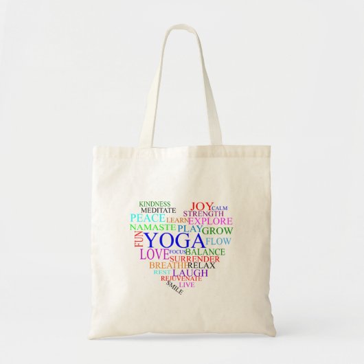 Yoga Tote Beutel Tragetasche (Vorne)
