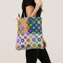 Yoga Tote Tasche Multi farbenfroh funky boho Spaß