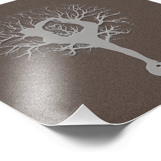 Yoga Tree Fotodruck (Ecke)