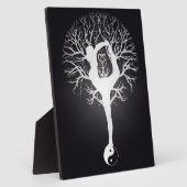 Yoga Tree Fotoplatte (Seite)