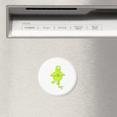 Yoga Tree Frog Magnet (In Situ (Geschirrspüler))