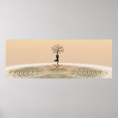 Yoga Tree of Life Poster (Vorne)