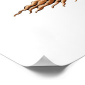 Yoga Tree of Life Poster (Ecke)