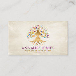 Yoga Tree of Life Visitenkarte