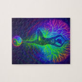 Yoga Tree Peace Rainbow Puzzle (Horizontal)