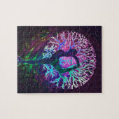 Yoga Tree Peace Rainbow Puzzle (Horizontal)