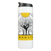 Yoga Tree Wasserflasche Thermosbecher (Nach rechts gedreht)