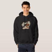 Yoga Triangle-Pose Hoodie (Vorne ganz)
