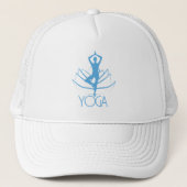 Yoga Truckerkappe (Vorderseite)