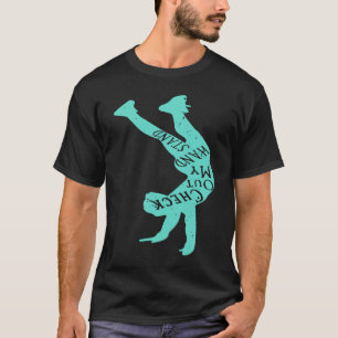 Yoga Turnerin Lustig Schauen Sie sich meinen Hands T-Shirt