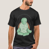 Yoga Turtle T-Shirt (Vorderseite)