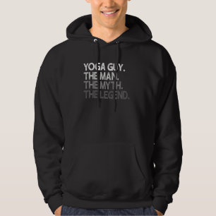 Yoga Typ The Man Myth Legend Hoodie