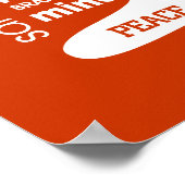 Yoga Typografie Poster (Ecke)
