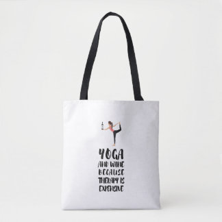 Yoga u. Wein Tasche