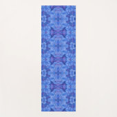 Yoga Übung Mat Blue Hydrangea Yogamatte (Vorderseite)