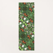 Yoga Übung Mat Monarch Butterfliegen Yogamatte (Vorderseite)