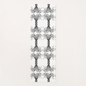 Yoga-Übungen Mat Vintag Octopus Yogamatte (Vorderseite)