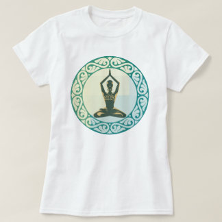 Yoga-Übungen Sitzen Pose Meditation T-Shirt