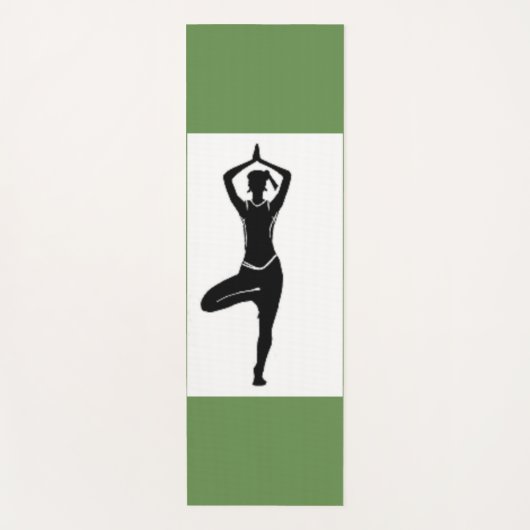 Yoga-Übungen Yogamatte (Vorderseite)