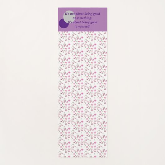 Yoga und Fitness Yogamatte (Vorderseite)