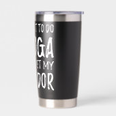 Yoga und Labrador Labrador Mama Thermobecher (Links)