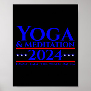 Yoga und Meditation - Namaste Calm -  Poster