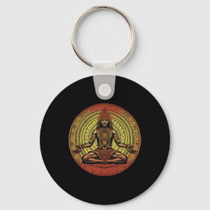 Yoga und Meditation Zen-Buddhismus Schlüsselanhänger