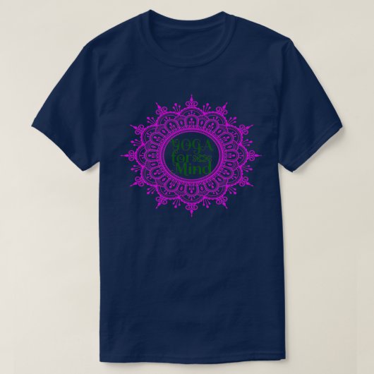 Yoga und Meditationspraxis 9 T-Shirt (Design vorne)