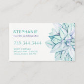 Yoga und Reiki Visitenkarten Visitenkarte (Rückseite)