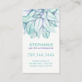 Yoga- und Reiki-Visitenkarten Visitenkarte (Rückseite)